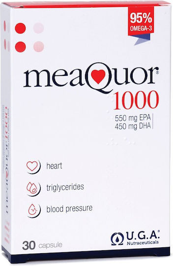 Uga Ωμέγα 3 Ιχθυέλαιο 1000mg 30 κάψουλες