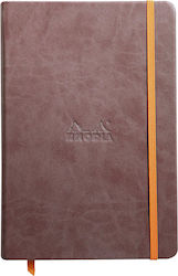 Rhodia Бележник A5 96 Листа На Райета с Твърда ...