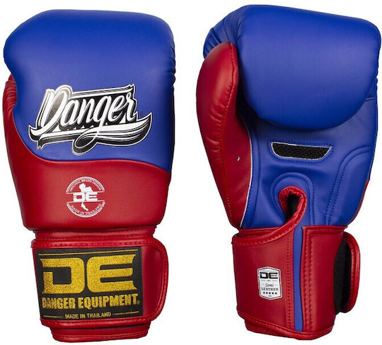 Danger Equipment Mănuși de Box pentru Competiție Albastru