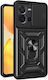 Hibridă Back Cover Silicon Negru (Vivo Y22S / Y35)