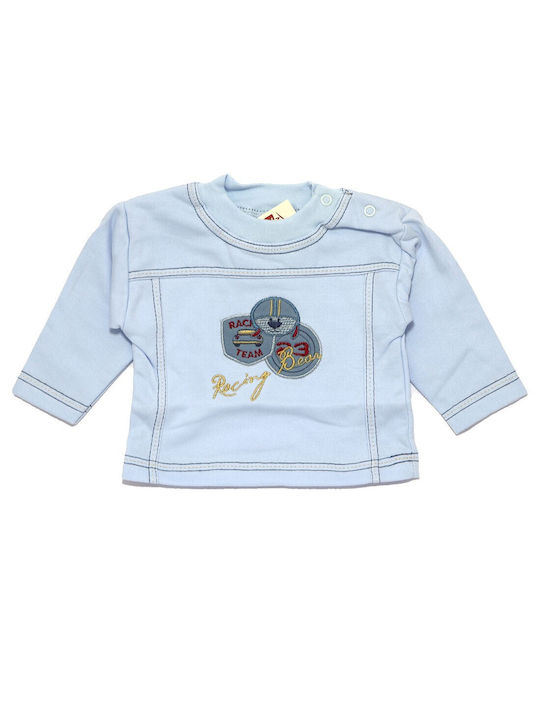 Makoma Kids Blouse Long Sleeve Light Blue