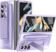 Integrated Back Cover Πλαστικό Μωβ (Galaxy Z Fold5)