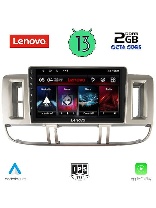 Lenovo Car-Audiosystem für Nissan X-Trail 2000-2004 (Bluetooth/USB/WiFi/GPS) mit Touchscreen 9"