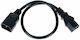 Run & Teng IEC C13 - IEC C14 Cablu 1.5m Negru (5688)
