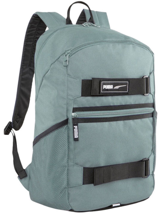 Puma Deck School Bag Backpack Junior High-High School in Green color