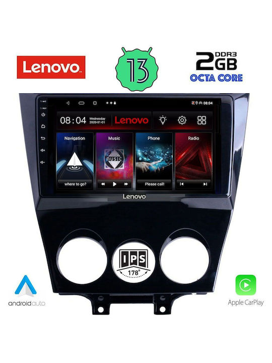 Lenovo Car-Audiosystem für Mazda RX-8 2008> (Bluetooth/USB/WiFi/GPS) mit Touchscreen 9"