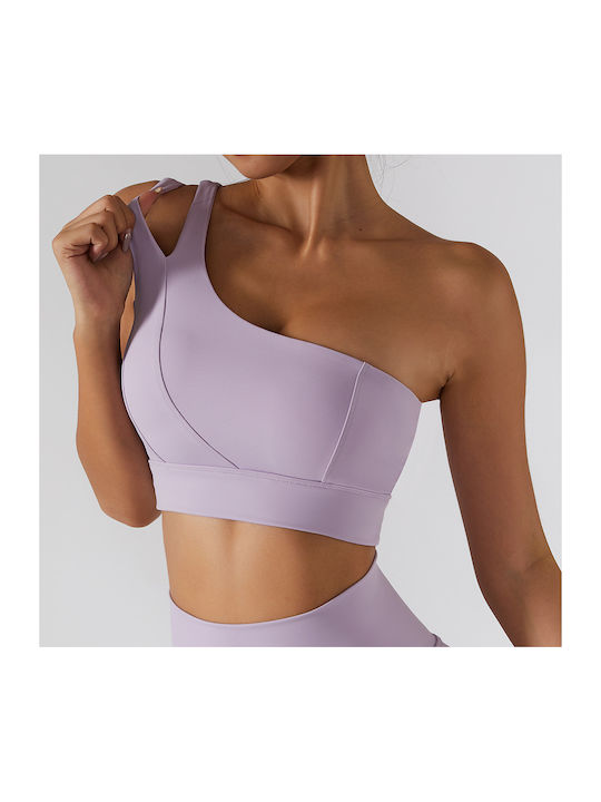 La Lolita Amsterdam Women's Sports Bra without Padding Lilac