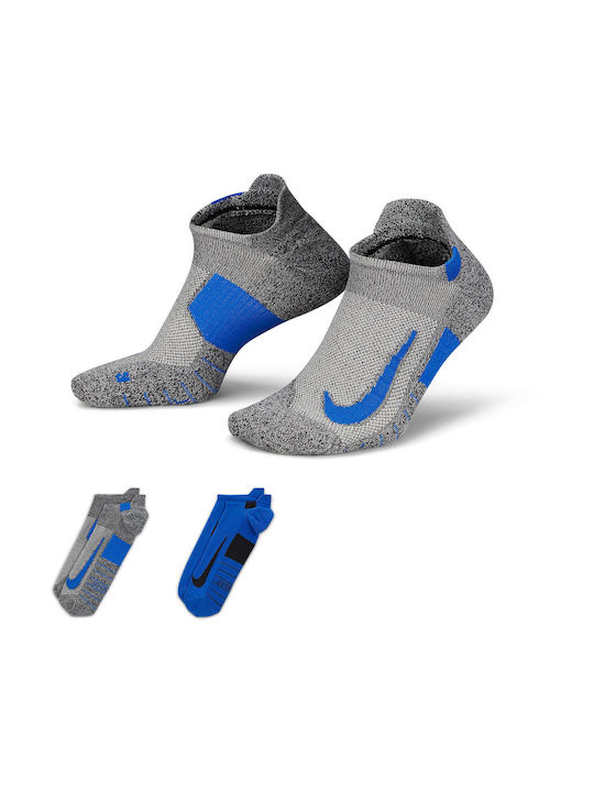 Nike Multiplier Αθλητικές Κάλτσες Πολύχρωμες 2 Ζεύγη