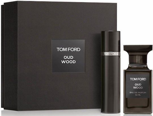 Tom Ford Oud Wood Men's Set with Eau de Parfum and Mini Perfume 2pcs