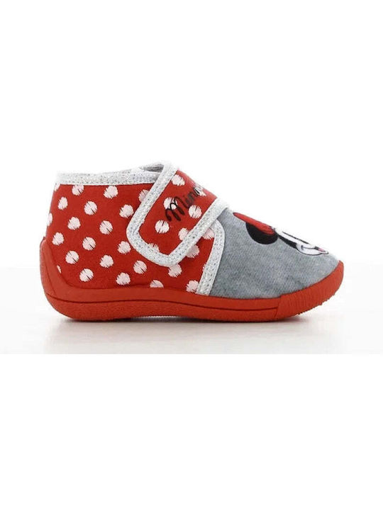 Minnie Mouse Kinderhausschuhe Rot