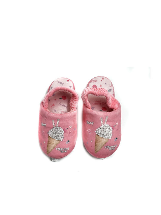 Giardino D'Oro Girls Slippers Fuchsia