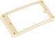 Pickup Ring Curved Bottom 5x7mm Saiteninstrumentzubehör in Beige Farbe