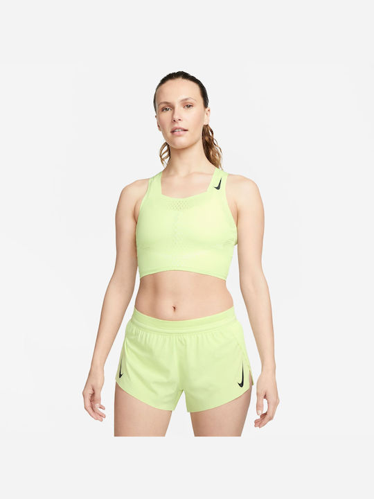 Nike Bluză Sportivă pentru Femei Fără mâneci Dri-Fit Galbenă