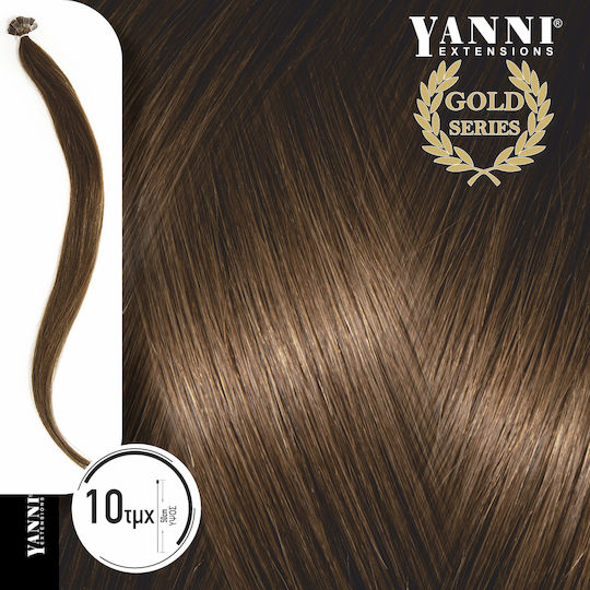 Yanni Extensions Extension Κερατίνης με Φυσική Τρίχα σε Σκούρο Ξανθό Χρώμα 50cm