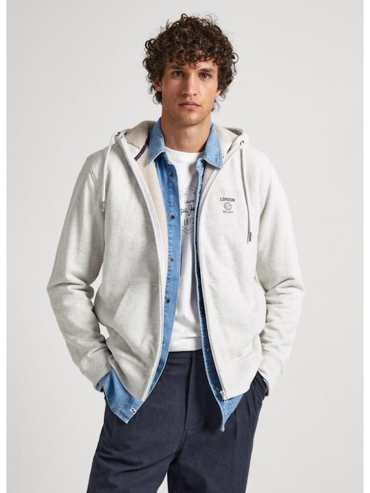 E1 Drop 4b Moraes Cardigan With Gray Hood