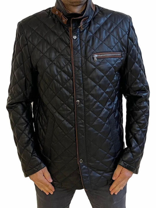 Leather Jacket Blue