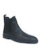 Leather Black Men's Boots