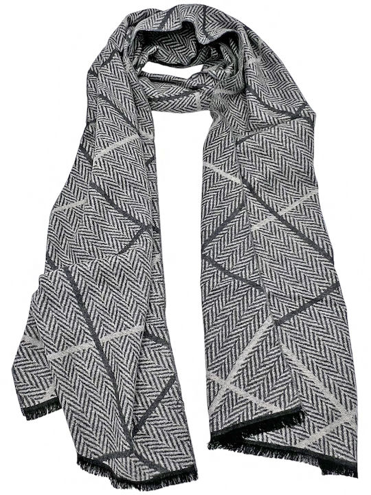 Savil Men's Scarf Gray