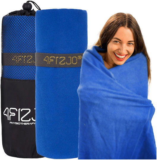 4FIZJO Microfiber Body Towel Blue 180x100cm