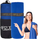 4FIZJO Towel Face Microfiber Blue 130x75cm.