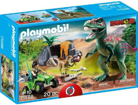 Playmobil Dino Rise T-rex Angriff για 4-10 ετών