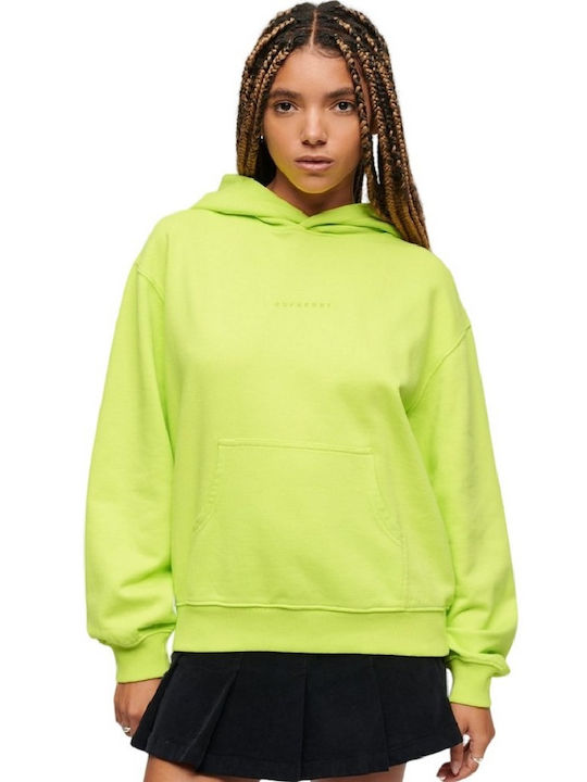 Superdry Hanorac pentru Femei Cu glugă Verde