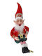 Iliadis Christmas Fabric Figure Elf Red