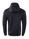 IQ Herren Sweatshirt Jacke Schwarz