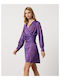 Passager Mini Dress Satin Wrap