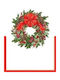 Caspari Set Christmas Placecards 8pcs