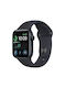 Apple Watch SE 2023 Aluminium 40mm Αδιάβροχο με Παλμογράφο (Midnight με Midnight Sport Band (S/M))