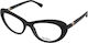 Max Mara Σκελετός Γυαλιών Cat Eye Μαύρος MM 5051 001
