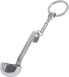 Contacto Schlüsselanhänger Silber "Suppenlöffel"