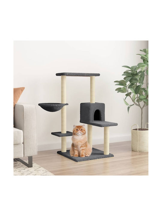 vidaXL Scrumieră Cat Trees Gray