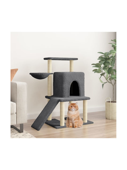 vidaXL Scrumieră Cat Trees Gray