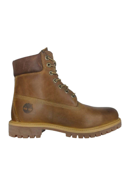 Premium Leather Brown Men's Boots