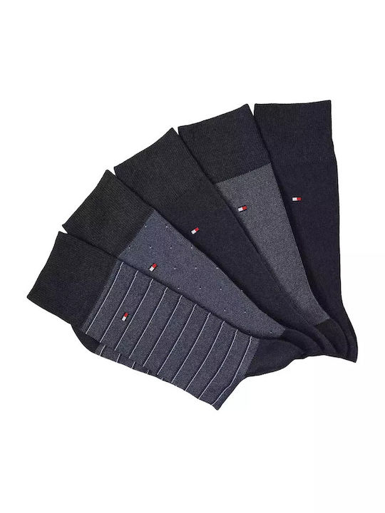 Tommy Hilfiger Birdeye Herren Socken Blau 5Pack