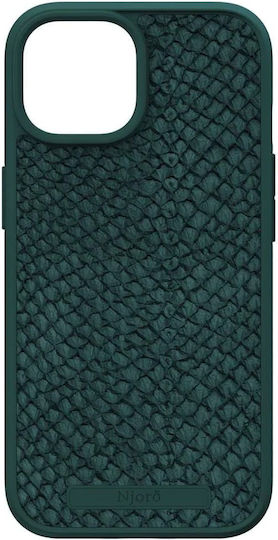Njord 360 Full Cover Δερμάτινο 2mm Ροζ (iPhone 15 Plus)