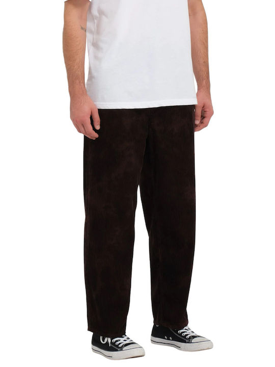 Volcom Billow Παντελόνι σε Tapered Γραμμή Μαύρο