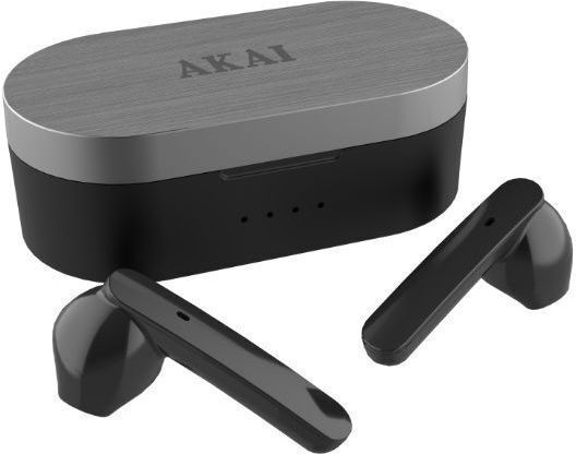 Akai Proffesional BTE-J10B In-ear Bluetooth Handsfree Ακουστικά με Θήκη Φόρτισης Μαύρα