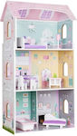 Ecotoys Frozen Wooden Dollhouse