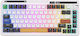 Royal Kludge K75 pro Drahtlos Gaming Mechanische Tastatur 75% mit Benutzerdefiniert Schaltern und RGB-Beleuchtung (Englisch US) Gray