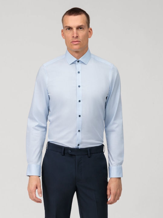 Level Five Long-sleeved Shirt Light Blue