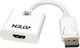 Aten Convertor HDMI Masculin În HDMI Feminin Alb 1 Bucată VC986