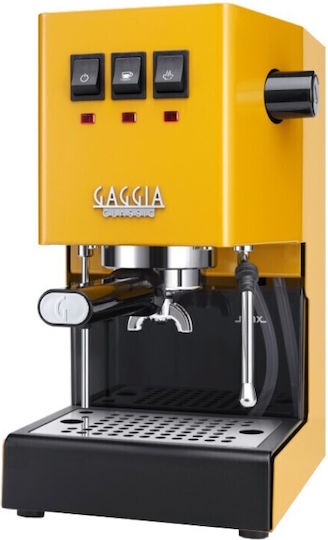 Gaggia Classic Evo Automatic Espresso Machine 1300W Pressure 15bar 2023 Yellow