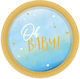 Amscan Oh Baby Boy Plate for Party 8pcs