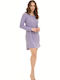 Zen Intimates Winter Women's Nightdress Lilac