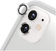 Lens Protector Kameraschutz Gehärtetes Glas Silver für das iPhone 11