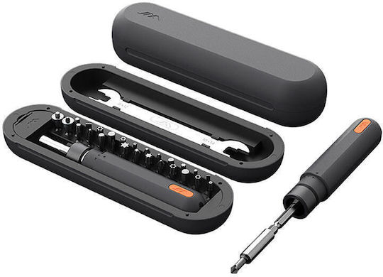 Jimi Home Screwdriver Ratchet with 24 Magnetic Interchangeable Tips
