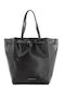 Leather Women's Bag Shoulder Black